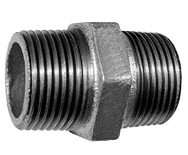 Nypel Ocynkowany 2 1/2  złączka 2,5 cala