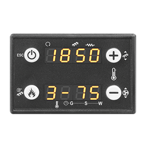 Termokominek Ferroli Breta Pellet PRO kominek z płaszczem wodnym 18 kW