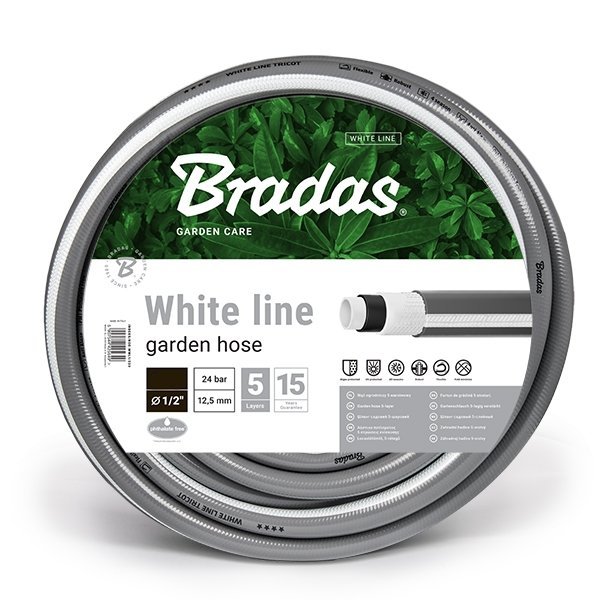 Wąż ogrodowy White Line 1/2&quot; 30 m 5-warstwowy
