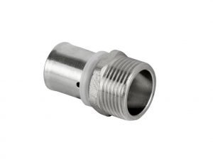 Złączka Zaciskana Pex 25x3/4 GZ zaprasowywana mocna