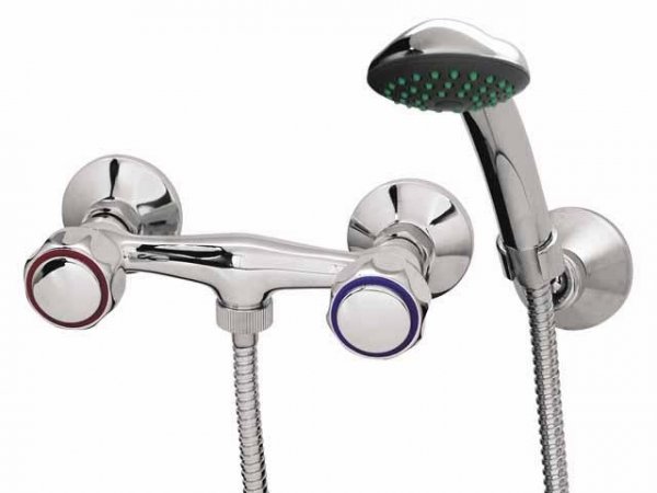 Bateria natryskowa Lux ścienna prysznicowa Diamond