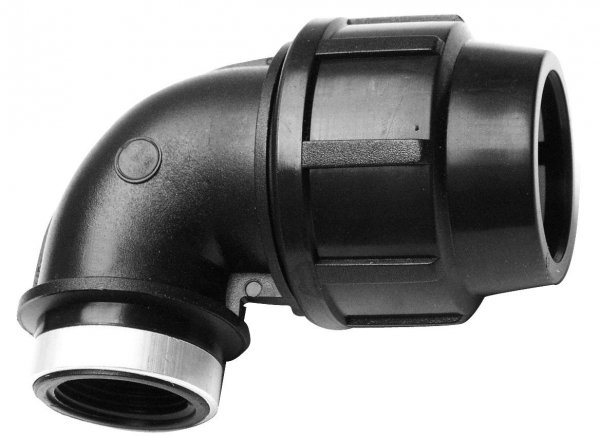 PE kolano 40x6/4 GW skręcane do wody