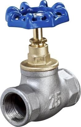 Zawór przelotowy 1&quot; żeliwny DN 25