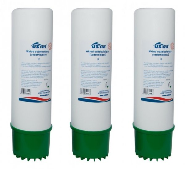 Wkład odżelaziający filtr do wody Ustm 10"