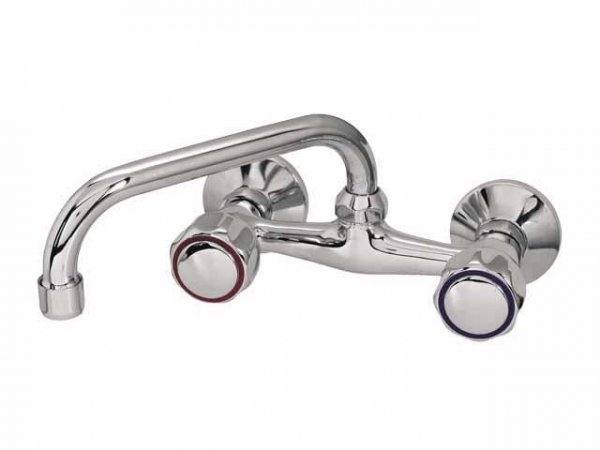 Bateria umywalkowa ścienna Lux Diamond