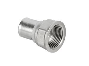 Złączka zaciskana Pex 16x1/2&quot; GW zaprasowywana mocna