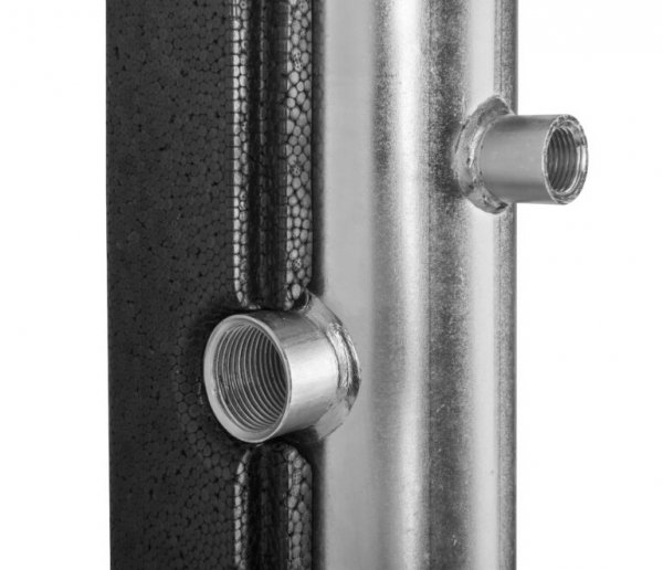 Sprzęgło hydrauliczne z rozdzielaczem do 60 kW 1&quot; DN 25 ocieplone