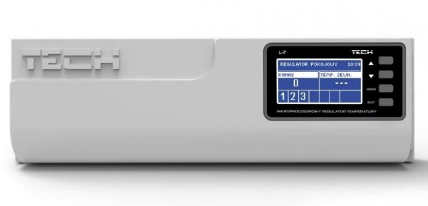 Tech L-7E listwa centralna siłowników ogrzewania podłogowego