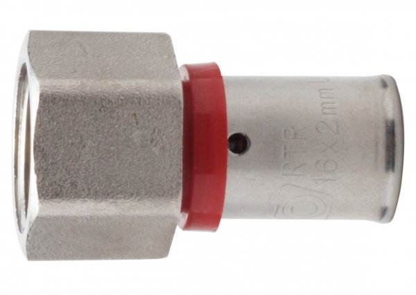Złączka Zaciskana Pex 25x3/4 GW zaprasowywana mocna