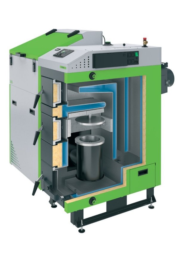 SAS Spark 17 kW kocioł na ekogroszek do 190 m2