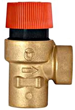 Zawór bezpieczeństwa 1/2&quot; 1,5 bar nakrętny