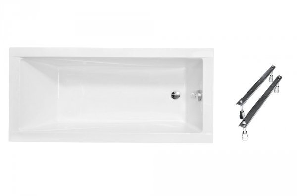Besco Modern wanna akrylowa 120x70 prostokątna