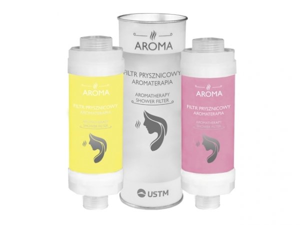 Filtr prysznicowy AROMA cytrynowy aromaterapia