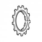 Koronka 11rz. Shimano CS-6800 13T z pierścieniem