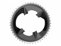 Zębatka SRAM Rival AXS 48T 2x12 107 BCD z osłoną — czarna