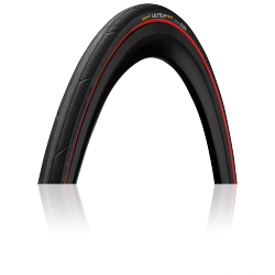 Opona Cont. Ultra Sport III 700x23C zwijana czarno/czerwony