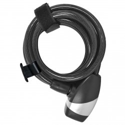 Zabezpieczenie OXF KeyCoil12 czarne 12 mm x 1500 mm