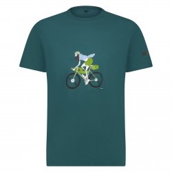 Koszulka Shimano SENTIERO LTD — męska, głęboki oceaniczny, rozmiar S