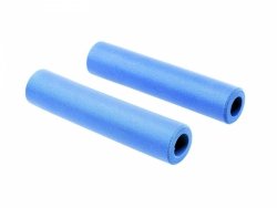Chwyty rowerowe Voxom Grips Gr2 — niebieskie, 130 mm