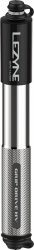 Pompka ręczna Lezyne Grip Drive HV Medium — srebrna, 90 PSI (24 cm)