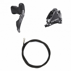 Hamulec tylny Shimano GRX ST-RX815/BR-RX810 1700mm L05A