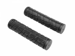 Chwyty rowerowe Voxom Grips GR10 — czarne, 125 mm