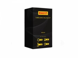 Wentyle tubeless Pirelli 60 mm — czarne, Presta, zestaw 2 szt.