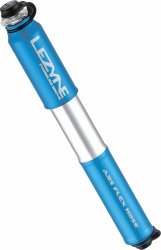 Pompka ręczna Lezyne CNC Pressure Drive Small — niebieska (blue), 120 PSI