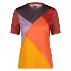 Koszulka damska SHIMANO FORESTA czerwona z krótkim rękawem rozmiar L