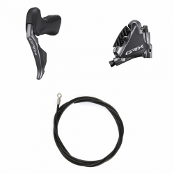 Hamulec przedni Shimano GRX ST-RX815/BR-RX810 1000mm L05A
