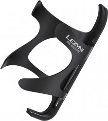 Koszyk na bidon Lezyne CNC Cage AL — czarny mat (Matte Black), aluminium CNC