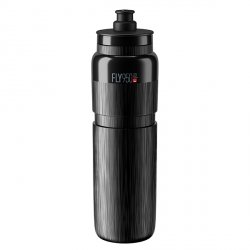 Bidon Elite FLY TEX Czarny, Szare Logo 950 ml