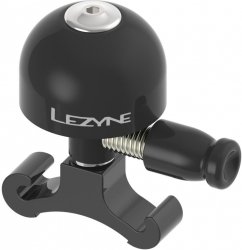 Dzwonek rowerowy Lezyne Classic Brass Bell S All Black — czarny