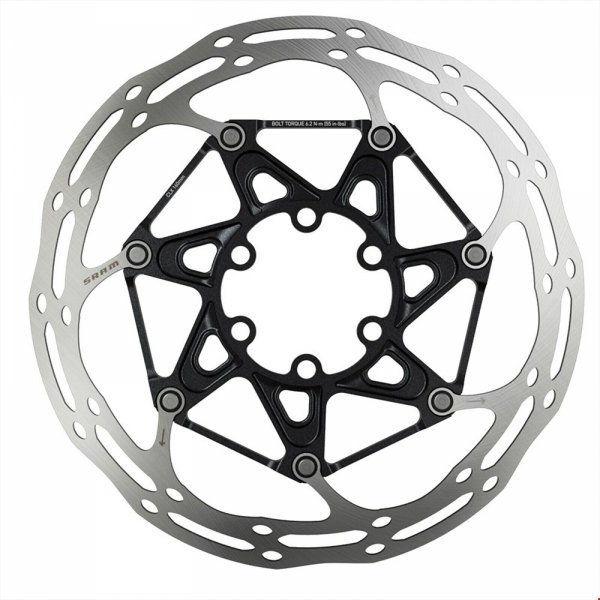 Tarcza hamulcowa SRAM CenterLine CenterLock 180 mm — czarna