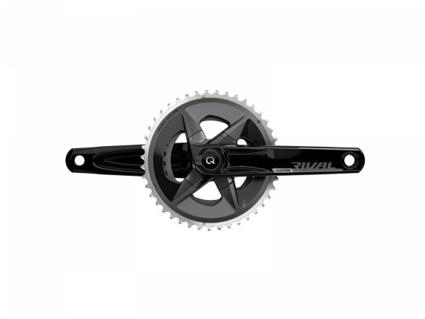 Korba z miernikiem mocy SRAM Rival AXS WIDE D1 — 2×12, 43/30T, 172,5 mm (DUB-PWR), czarna