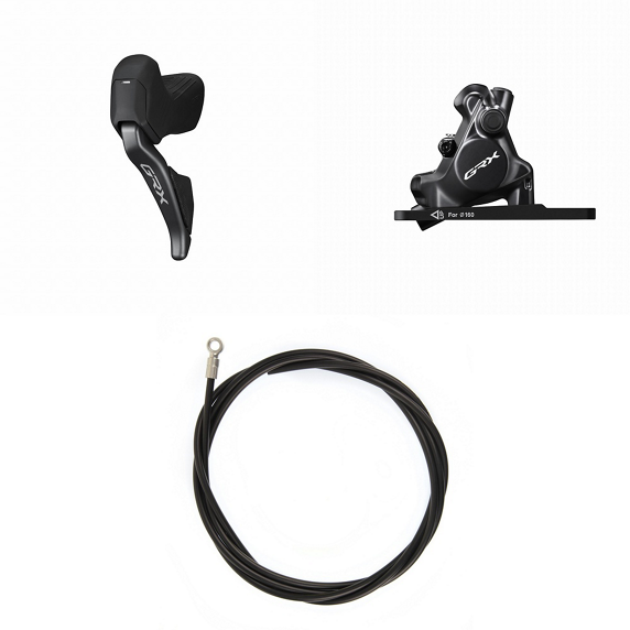 Hamulec przedni Shimano GRX ST-RX825  BR-RX820 1000mm