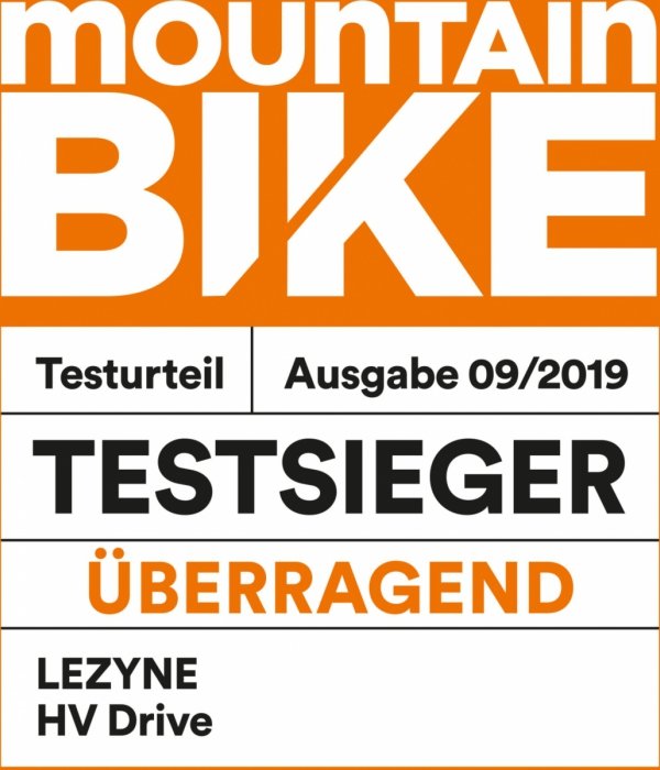 Pompka ręczna Lezyne CNC Drive HV Medium — czarna, 90 PSI