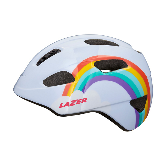 Kask dziecięcy Lazer Pnut KinetiCore — Rainbow, rozmiar Uni (46–52 cm)