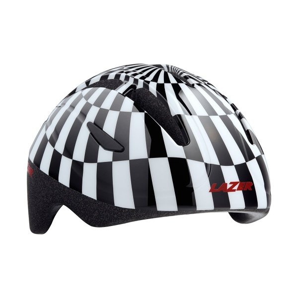 Kask rowerowy LAZER Bob+ CE‑CPSC czarno‑biały – uniwersalny rozmiar