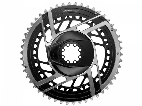 Zestaw tarcz SRAM RED AXS E1 50/37T Direct Mount — czarno-srebrny