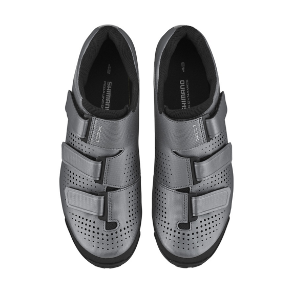 Buty SPD MTB Shimano SH-XC100 srebrne, rozmiar 48