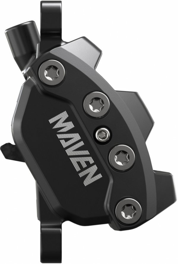 Hamulce SRAM Maven Base Stealth — tył, 4-tłoczkowy, przewód 2000 mm (mineral oil)