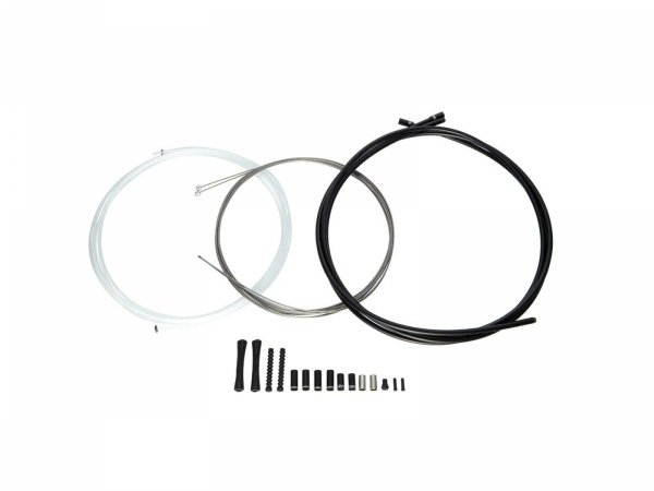 Zestaw linek i pancerzy hamulca SRAM SlickWire Pro MTB — czarny