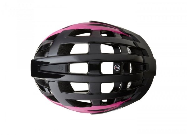 Kask Lazer Petit DLX Black Pink +Siatka/LED 