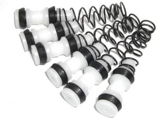 SRAM zestaw serwisowy tłoczka klamki hamulca V2 — Guide RSC/Ultimate i G2 Ultimate (pakiet 6 szt.)