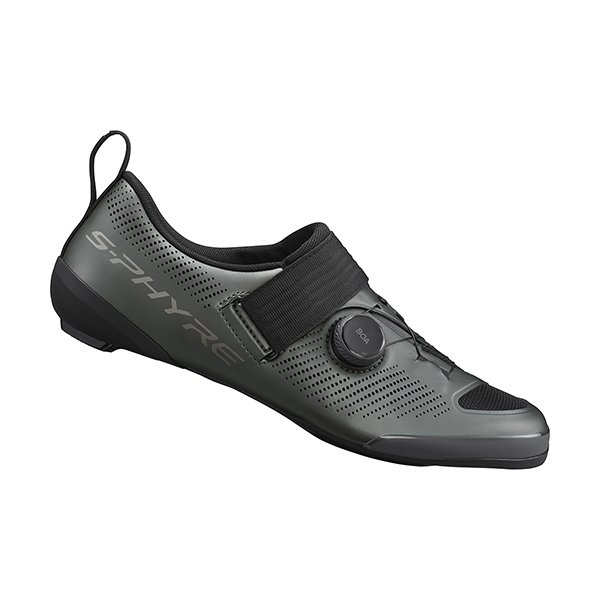 Buty triathlonowe Shimano S-PHYRE SH-TR903 — Matte Gunmetal, rozmiar 47 (SPD-SL)