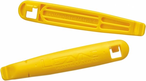 Łyżki do opon Lezyne Power Lever XL — czarne, kompozytowe, ze „spoke hook” (para)