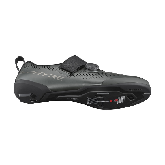 Buty triathlonowe Shimano S-PHYRE SH-TR903 — Matte Gunmetal, rozmiar 41 (SPD-SL)
