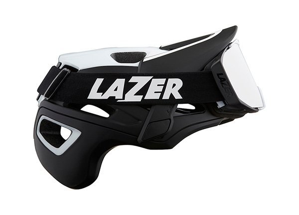 Kask Lazer Jackal White Black roz.M 