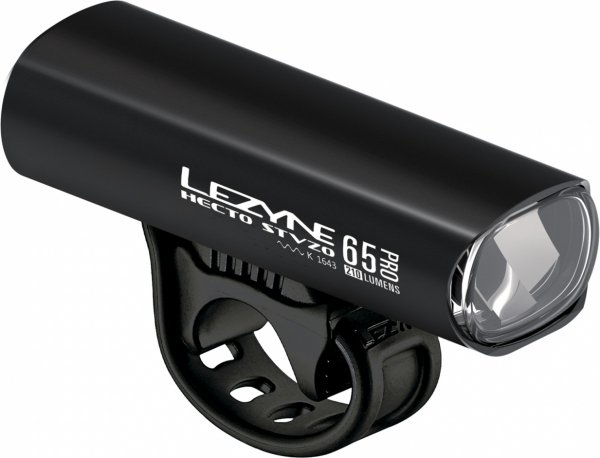 Lampka przednia Lezyne LED Hecto Drive Pro 65 StVZO — czarna